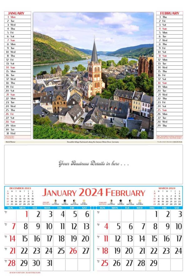 Premium Calendar - World Planner - 1