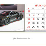 Desk Calendar - Automobiles - 4