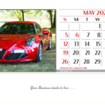 Desk Calendar - Automobiles - 6