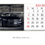 Desk Calendar - Automobiles - 8