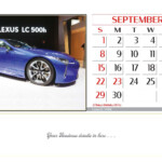 Desk Calendar - Automobiles - 10