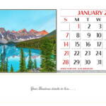 Desk Calendar - World Traveller - 2