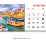 Desk Calendar - World Traveller - 3