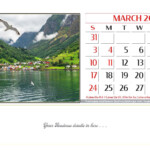Desk Calendar - World Traveller - 4