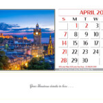 Desk Calendar - World Traveller - 5