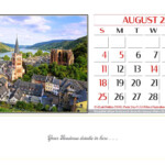 Desk Calendar - World Traveller - 9