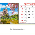 Desk Calendar - World Traveller - 10