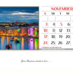 Desk Calendar - World Traveller - 12